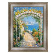 Vintage Antique Silver Flat Panel Picture Frame 