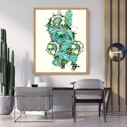 Corporate Office Decor Art 40x60 Frame  | Business Office Wall Art