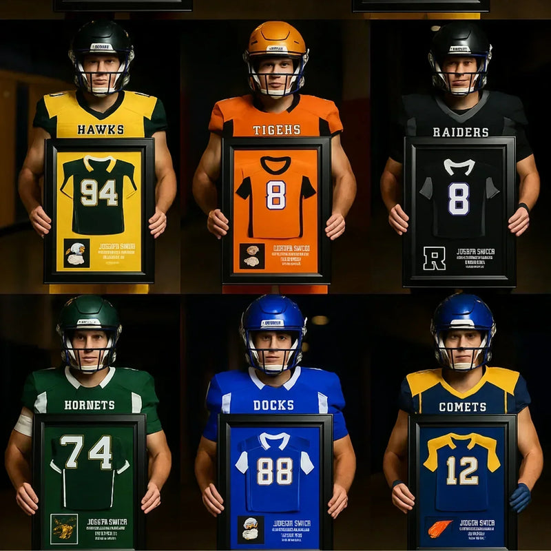 Football Jersey Frame High School Senior Night