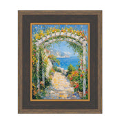 11x16 Frame Wide Black Antique Gold Picture Frame