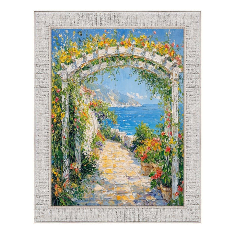 14x14 Frame Rustic Wood White Wash Picture Frame