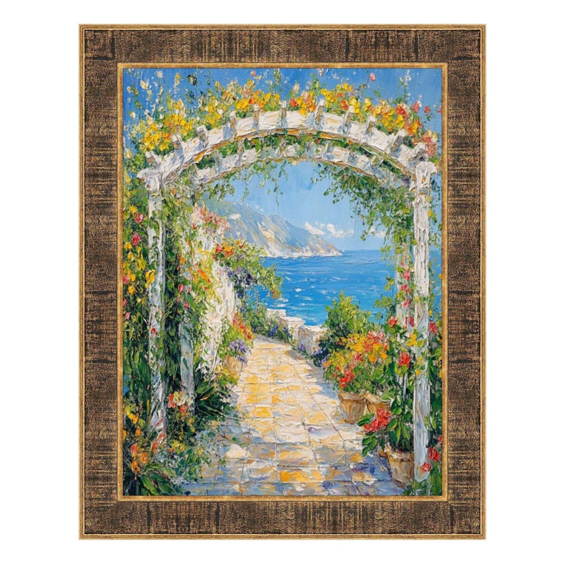 16x20 Frame Farmhouse Rustic Wood Black Gold Picture Frame