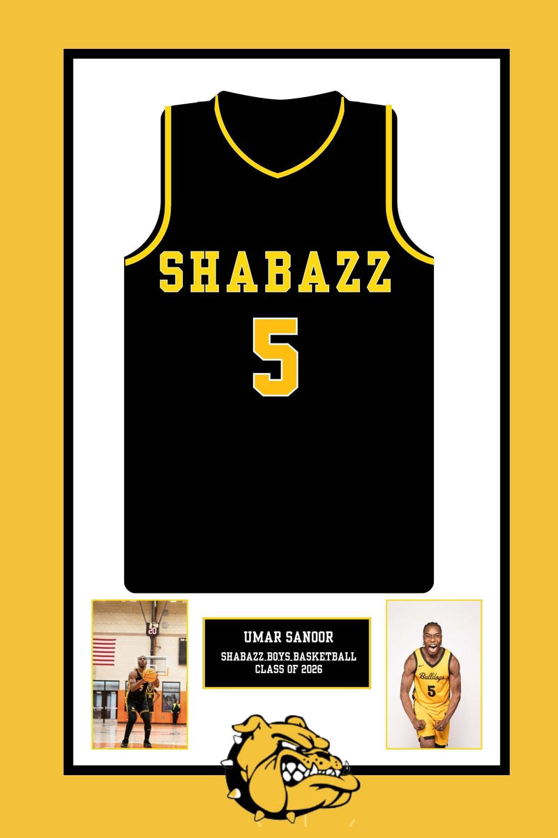 6 frame Jersey print 20x30 - Shabaz