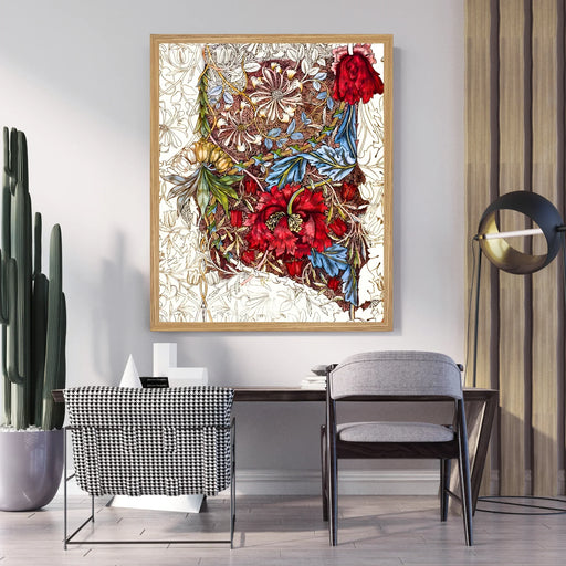 Corporate Office Decor Wal lArt 40x60 Frame|Business Office Art