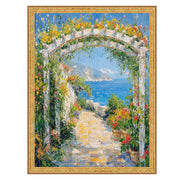 10x15 Frame Contemporary Modern Slim Bright Gold Pebbled Texture Picture Frame