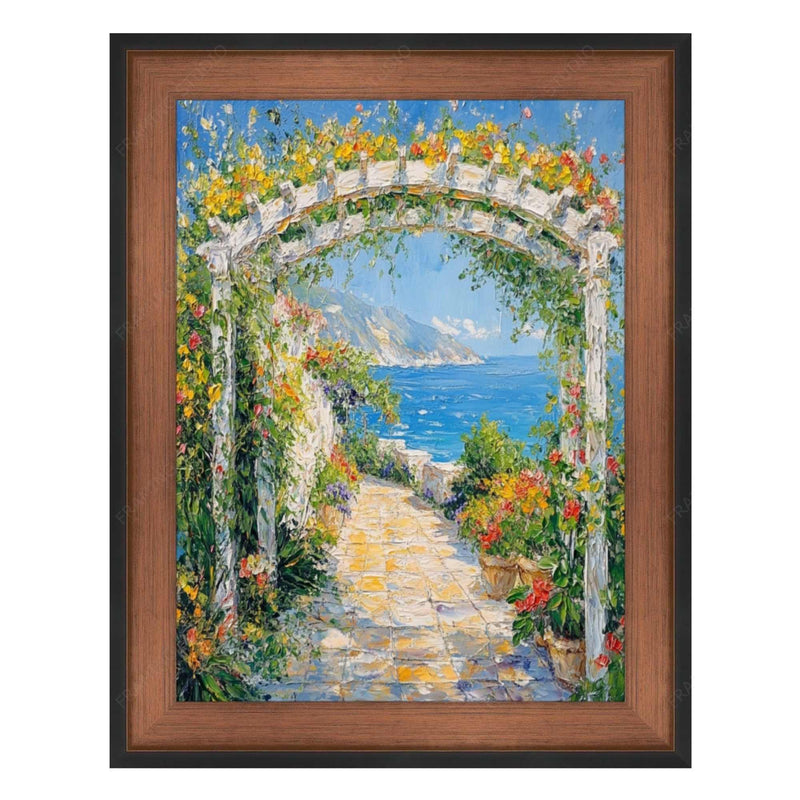 30x40 Frame Vintage Brushed Rust Copper Black Picture Frame