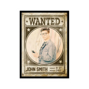 Wanted Poster Frame 20x30 - Custom Wanted Gift