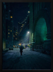 Under the Bridge Framed Art Javier de la Torre | Home or Office Art