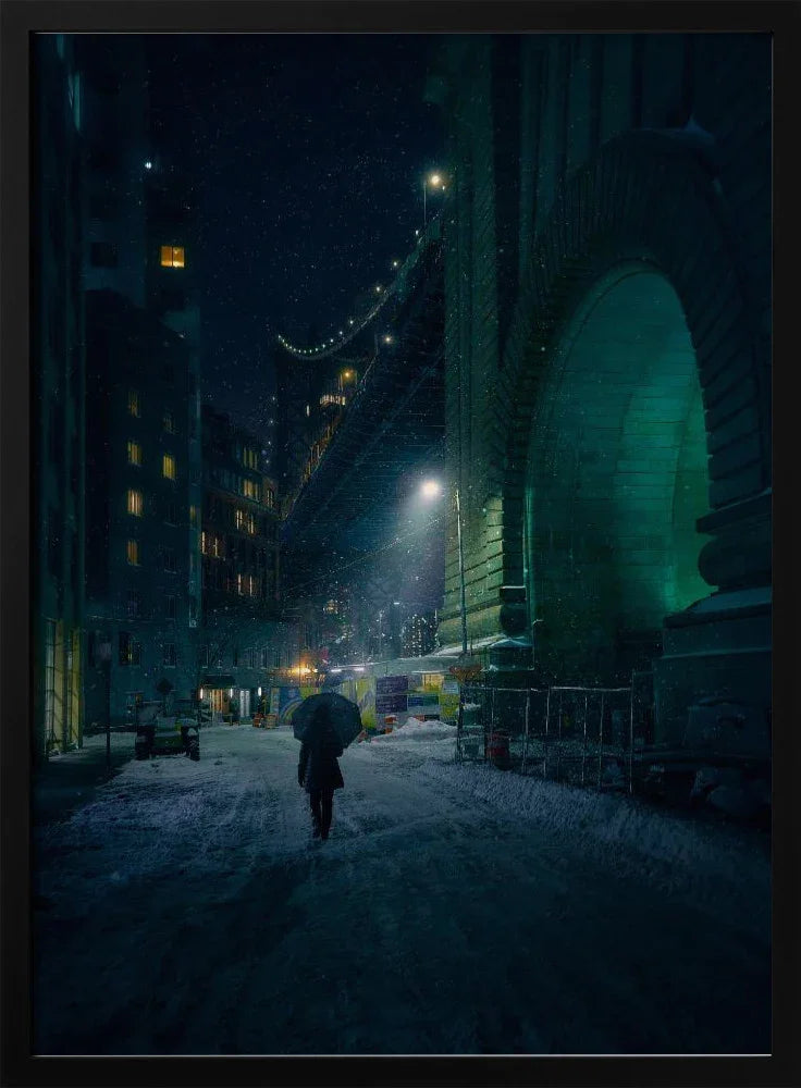 Under the Bridge Framed Art Javier de la Torre | Home or Office Art