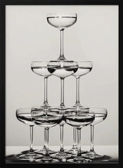 Champagne tower_6 - Pictufy Studio III Framed Art | Home or Office Art