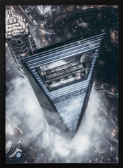 The Triangle Framed Art Aron Tien | Home or Office Art