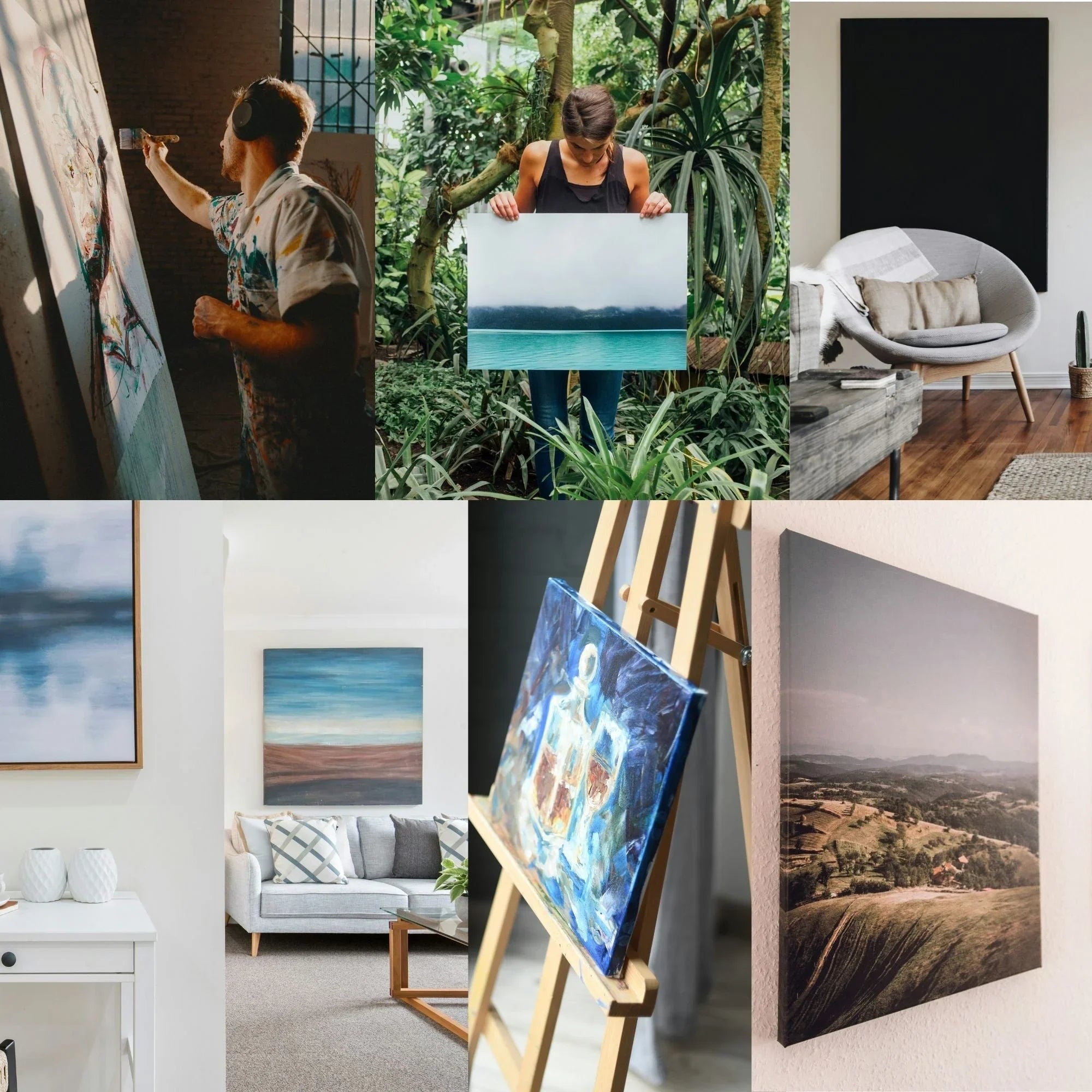 22x44 Canvas Stretching Frame for Painting & Print Art
