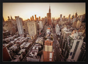 Midtown East Wide Angle Framed Art Christopher R. Veizaga | Home or Office Art
