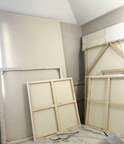 24” x 36” canvas stretching .75 inch deep  ModernMemoryDesign.com 