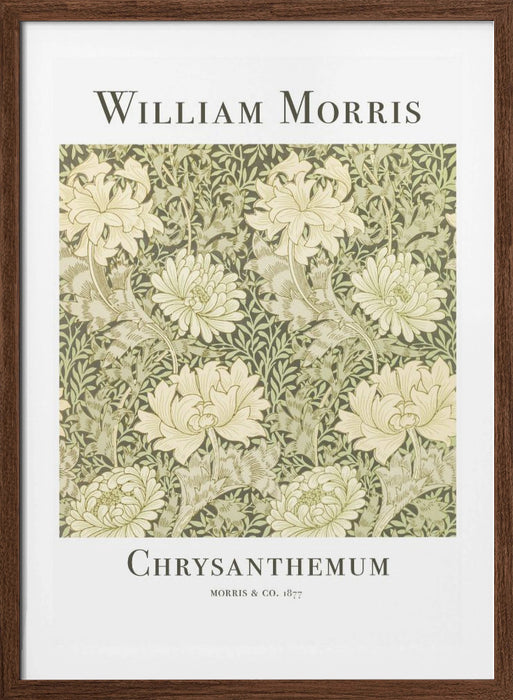 Chrysanthemum Framed Art Modern Wall Decor