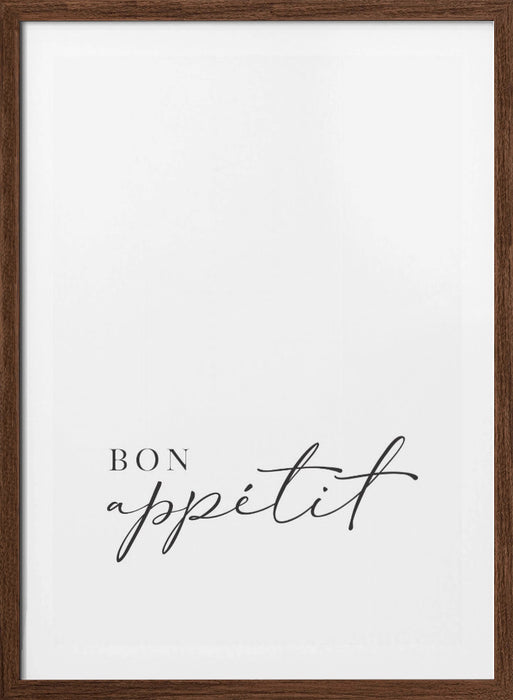 Bon appétit Framed Art Modern Wall Decor