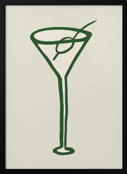 Cocktail Green - Pictufy Studio Framed Art | Home or Office Art