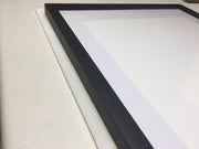 24x36 Picture Frame with mat 20x30 inch 24 x 36 frame - Modern Memory Design Picture frames - New Jersey Frame shop custom framing