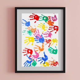 Black 28x40 frame with mat for 24x36 picture