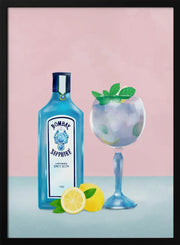 Gin Cocktail - Petra Lizde Framed Art | Home or Office Art