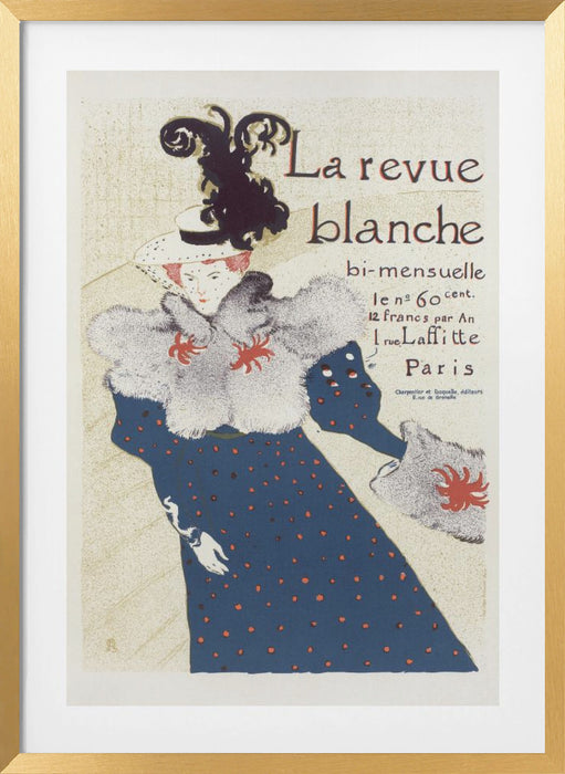 La Revue Blanche (1897) Framed Art Modern Wall Decor