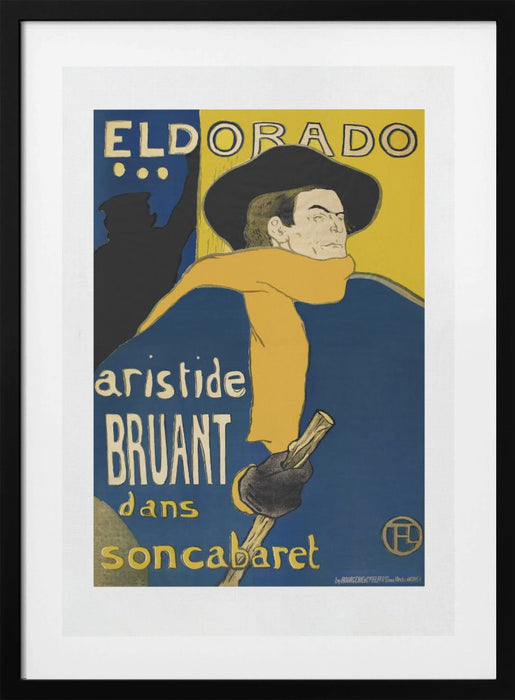 Les Ambassadeurs   Aristide Bruant (1892 Framed Art Modern Wall Decor