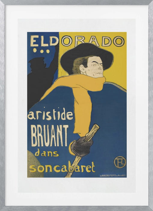 Les Ambassadeurs   Aristide Bruant (1892 Framed Art Modern Wall Decor