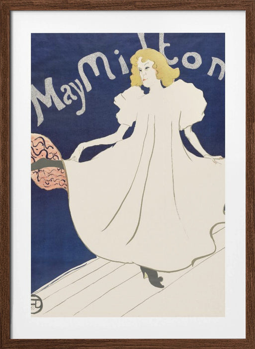 May Milton Poster(1895) Framed Art Modern Wall Decor