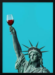 Liberty of Drinking - Artem Pozdniakov Framed Art | Home or Office Art
