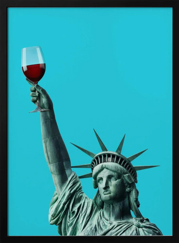 Liberty of Drinking - Artem Pozdniakov Framed Art | Home or Office Art