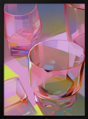 Pink Glasses 2 - Treechild Framed Art | Home or Office Art