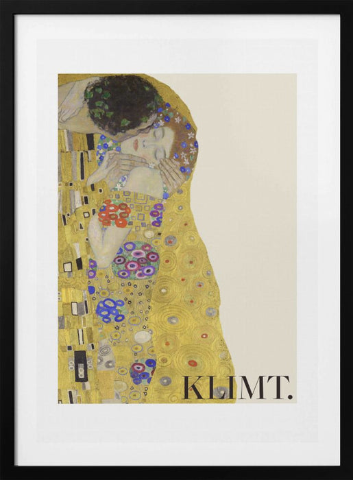 The Kiss (1907–1908) Special Poster Crop Framed Art Modern Wall Decor