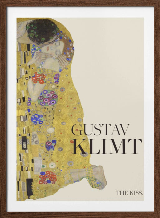 The Kiss (1907–1908) Special Poster Framed Art Modern Wall Decor