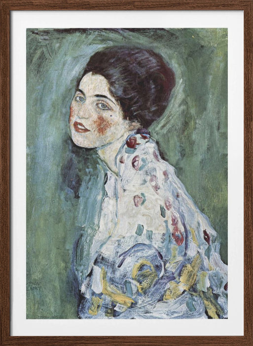 Porträt Einer Dame (1916–1917) Framed Art Modern Wall Decor