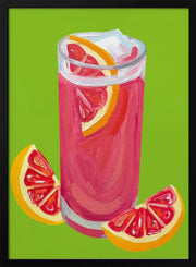 Grapefruit Paloma Pistachio - Alice Straker Framed Art | Home or Office Art