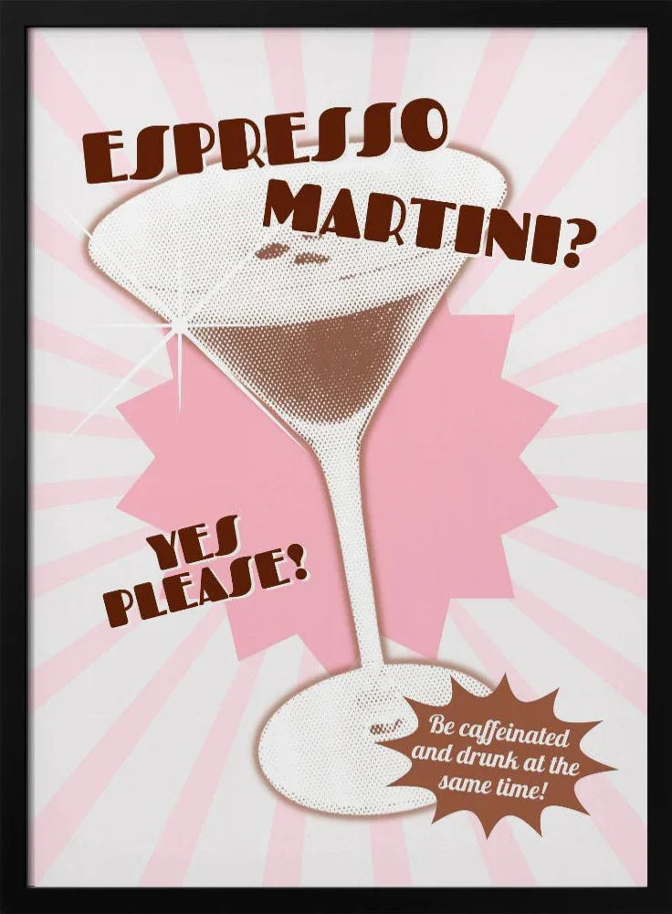 Fizz and Buzz Delight - Athene Fritsch Framed Art | Home or Office Art