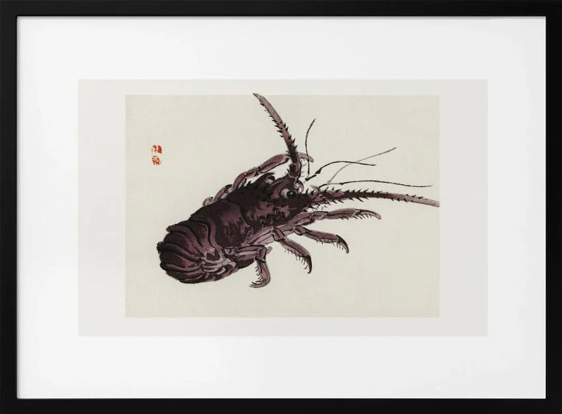 Crayfish - Kono Bairei Framed Art | Home or Office Art