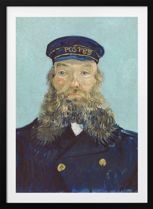 Vincent Van Gogh's Portrait of Postman Roulin (1888) Framed Art Modern Wall Decor