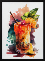 Drinks cocktail - Justyna Jaszke Framed Art | Home or Office Art