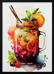 Drinks cocktail - Justyna Jaszke Framed Art | Home or Office Art