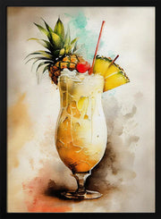 Drinks cocktail - Justyna Jaszke Framed Art | Home or Office Art