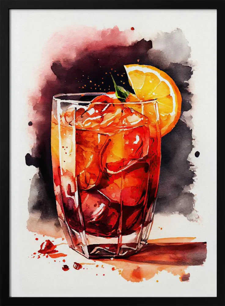 Drinks cocktail - Justyna Jaszke Framed Art | Home or Office Art
