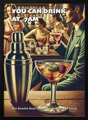 You can drink at 7am - Andreas Magnusson Framed Art | Home or Office Art