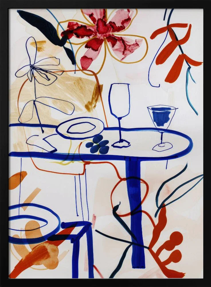 Kitchen still llife - Treechild Framed Art | Home or Office Art