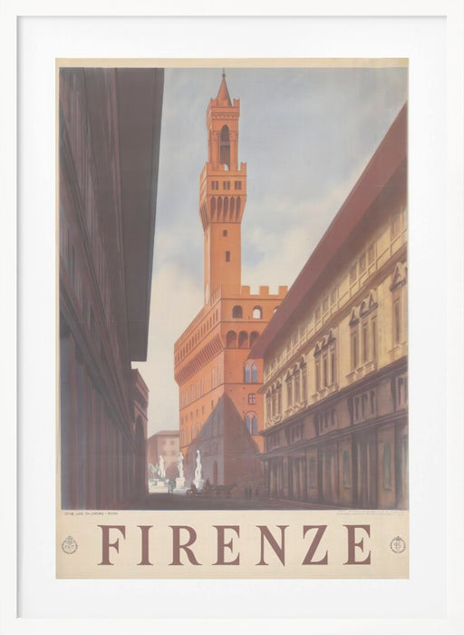 Firenze - Florence Framed Art Modern Wall Decor