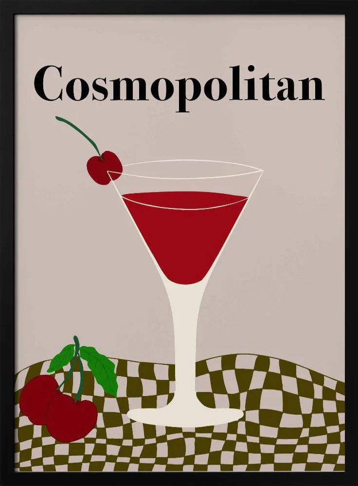 Cosmopolitan - Miho Art Studio Framed Art | Home or Office Art