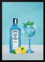 Gin Cocktail - Petra Lizde Framed Art | Home or Office Art