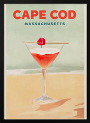 Cape Cod Cocktail Tall Poster - The Whiskey Ginger Framed Art | Home or Office Art