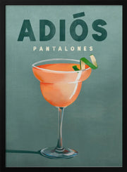 Pantalones - The Whiskey Ginger Framed Art | Home or Office Art