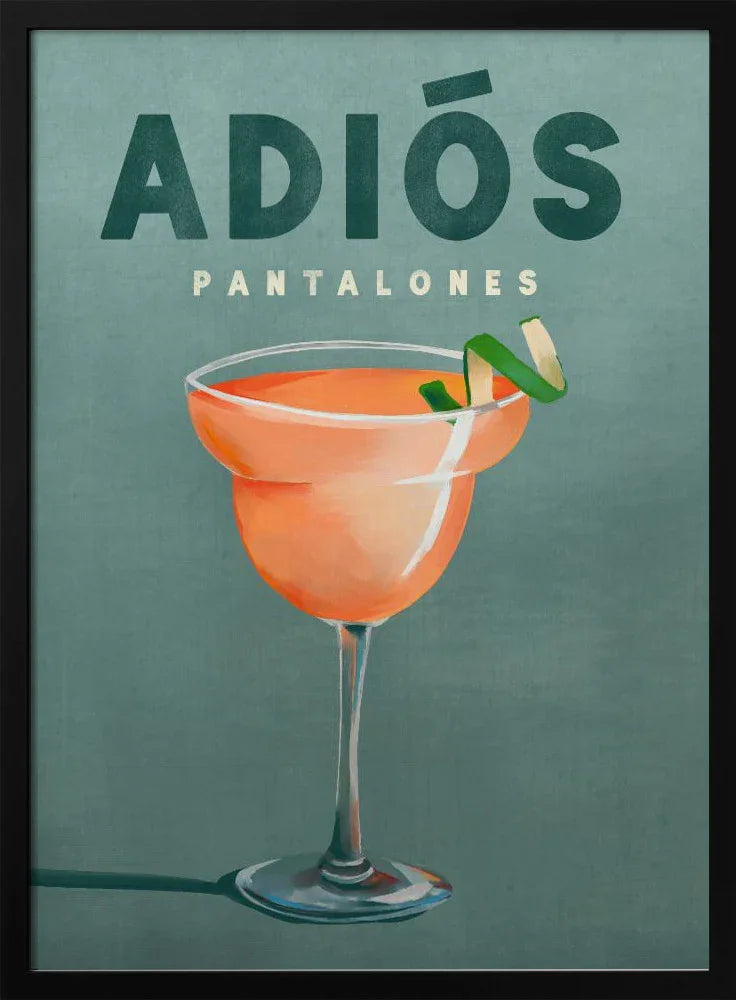 Pantalones - The Whiskey Ginger Framed Art | Home or Office Art